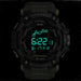 Mens watch military water resistant smael sport watch army led digital Nexellus