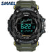 Mens watch military water resistant smael sport watch army led digital Nexellus