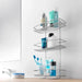 Metaltex 3-tier douche rack onda silver - Silver