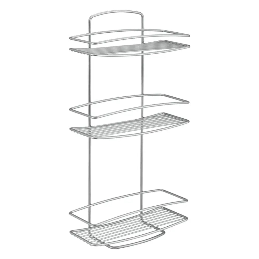 Metaltex 3-tier douche rack onda silver - Silver