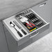 Metaltex adjustable cutlery holder unifit - Grey