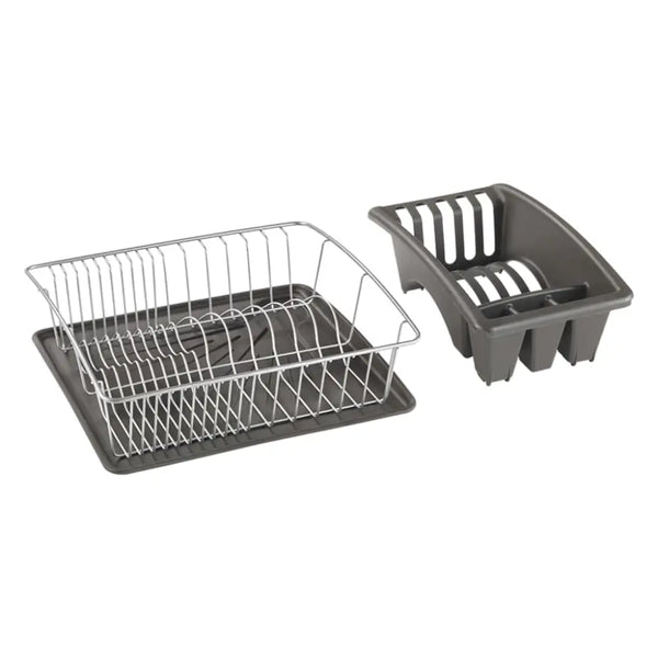 Metaltex dish drainer aquatex plus grey - Anthracite