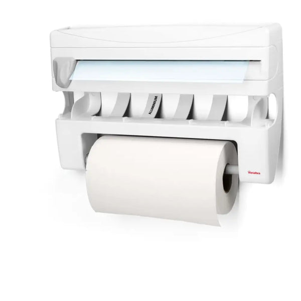 Metaltex kitchen roll holder roll ’n roll - White