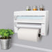 Metaltex kitchen roll holder roll ’n roll - White