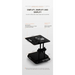 Mhw-3bomber adjustable height coffee weighing rack with silicone Nexellus