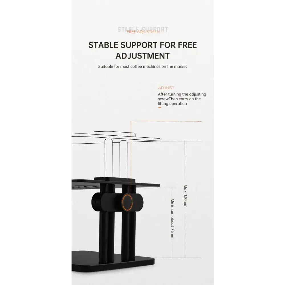 Mhw-3bomber adjustable height coffee weighing rack with silicone Nexellus