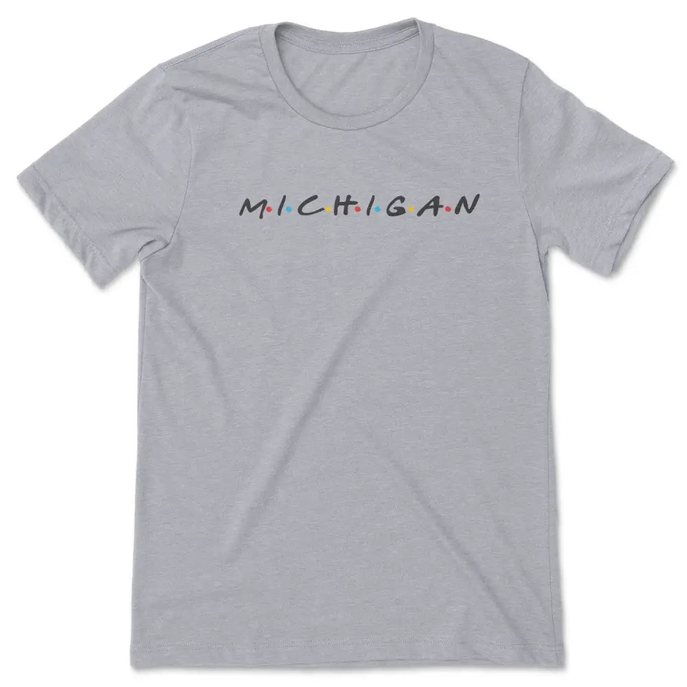 Michigan friends tee - Large