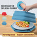 Microwave oven anti spluttering lid collapsible silicone microwave Nexellus