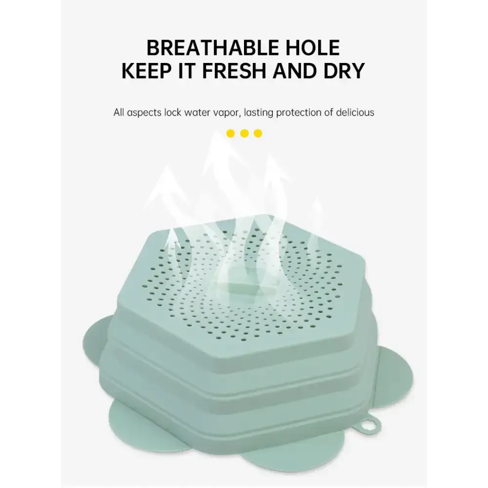 Microwave oven anti spluttering lid collapsible silicone microwave Nexellus