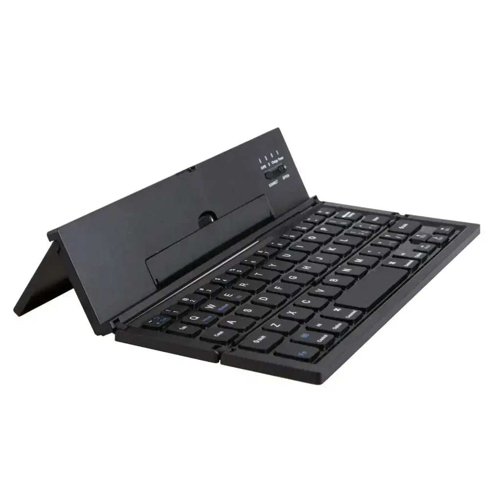 Mini blue tooth foldable pc keyboard portable notebook three fold Nexellus