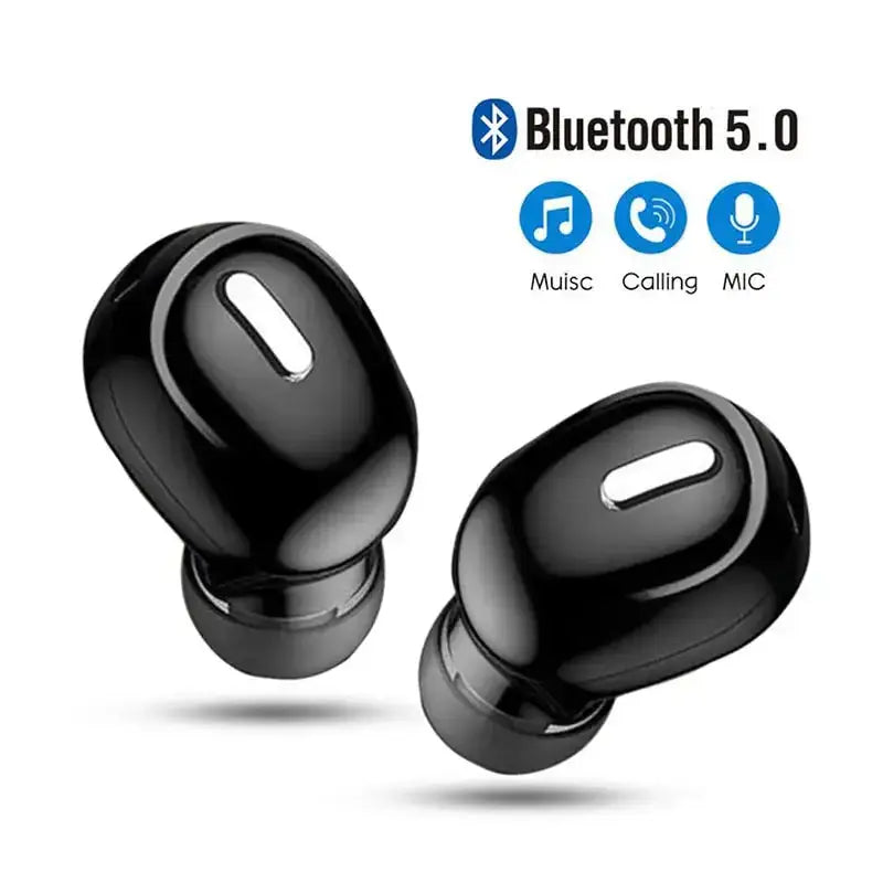 Mini in-ear 5.0 bluetooth earphone hifi wireless headset with mic Nexellus