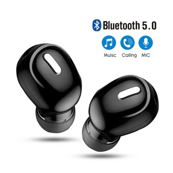 Mini in-ear 5.0 bluetooth earphone hifi wireless headset with mic Nexellus