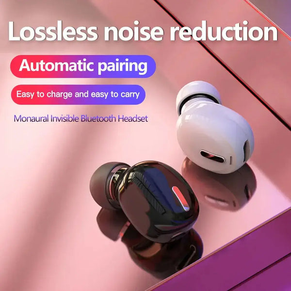 Mini in-ear 5.0 bluetooth earphone hifi wireless headset with mic Nexellus