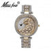 Missfox v227 women quartz watch fashion bling casual ladies gold watch Nexellus