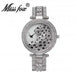 Missfox v227 women quartz watch fashion bling casual ladies gold watch Nexellus