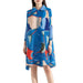 Miyake pleated printed midi dress for women 2023 spring autumn polo Nexellus