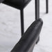 Modern Dining Chairs Faux Leather Accent Chairs for Kitchen, Set of 4, Black Nexellus