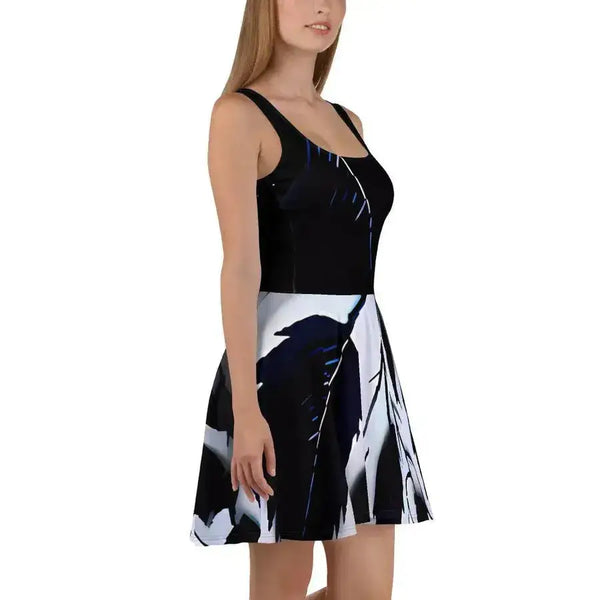 Monochrome skater dress Nexellus