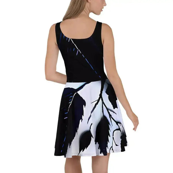 Monochrome skater dress Nexellus