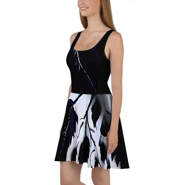 Monochrome skater dress Nexellus