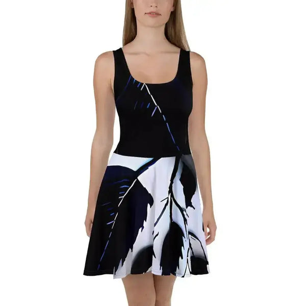 Monochrome skater dress Nexellus