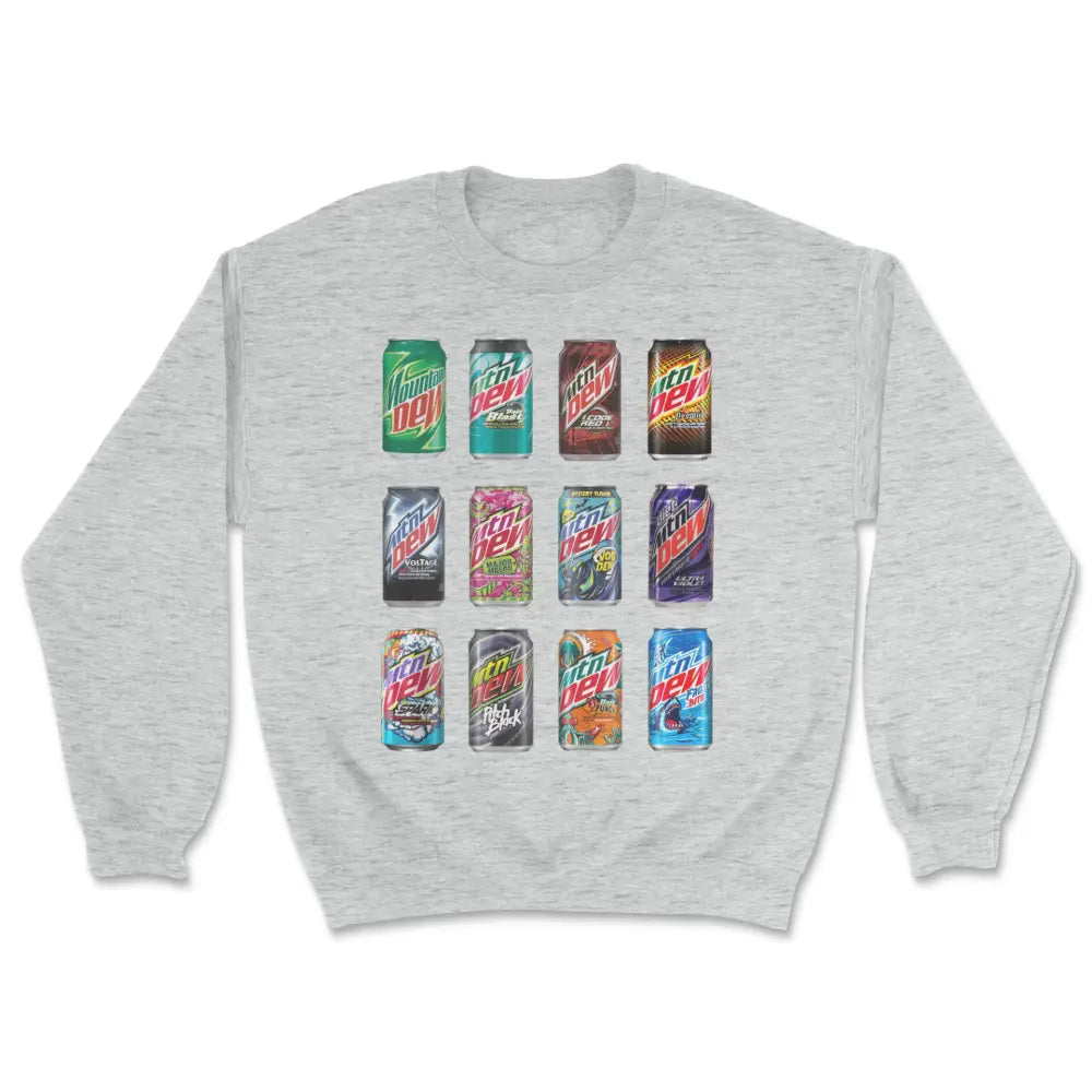 Mountain dew soda pop sweatshirt