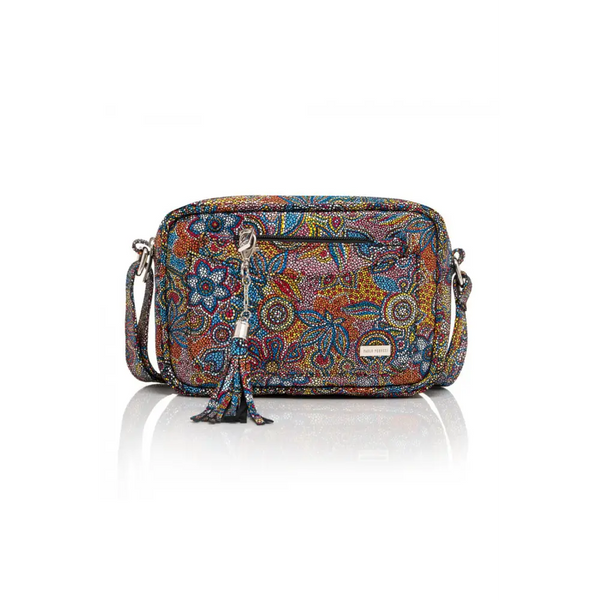 Multicolor - natural leather bag model 173181 galanter