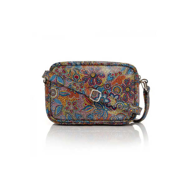 Multicolor - natural leather bag model 173181 galanter