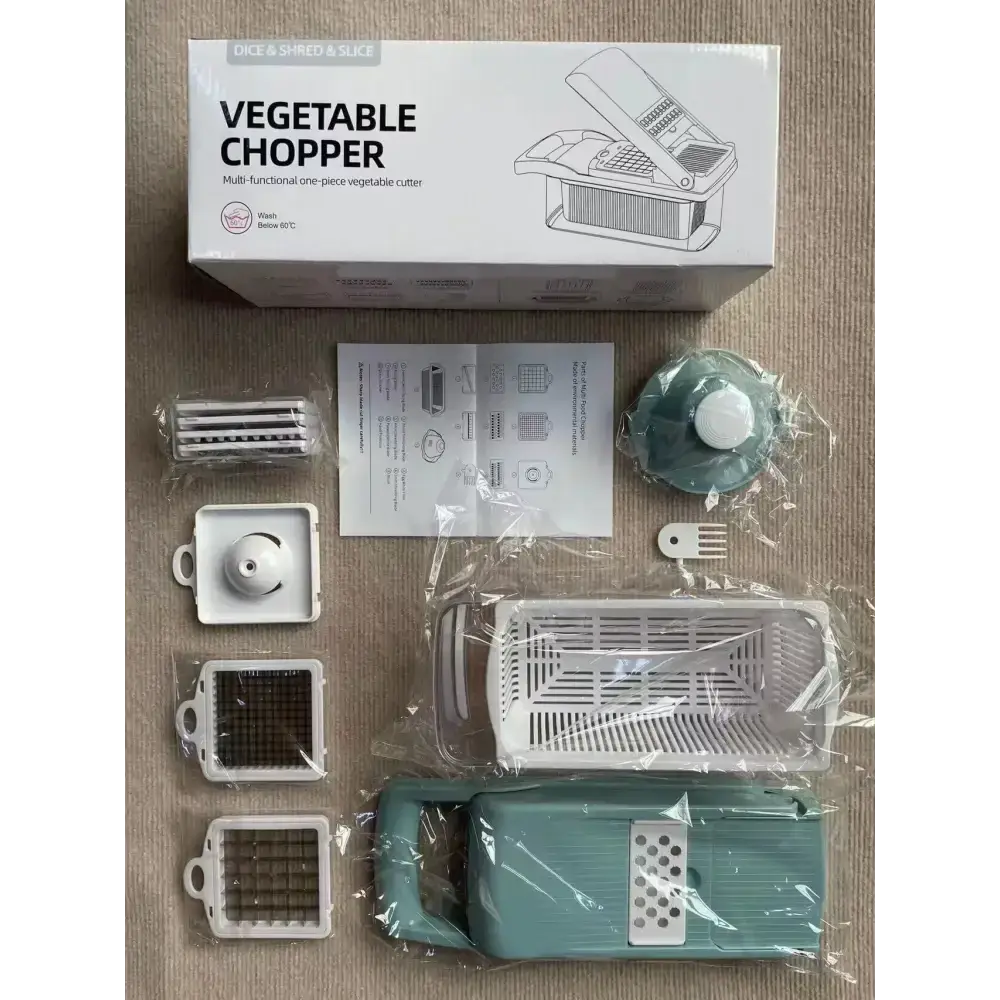 Multifunctional vegetable cutter, vegetable slicer, shredder, potato Nexellus