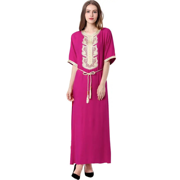 Muslim Women Middle East Arab Robe Long Skirt Dress Nexellus