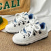 National trendy white shoes for men & women niche trendy thick soled Nexellus