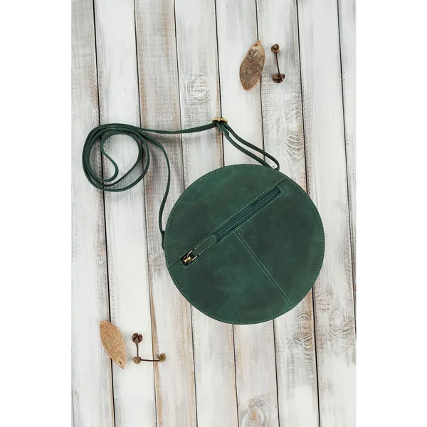 Natural leather bag galanter