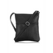 Natural leather bag galanter - black / one-size-fits-all