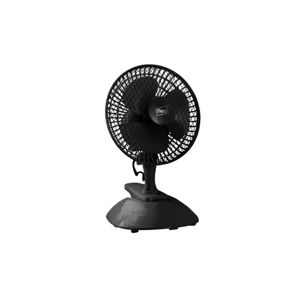 Neo mini clip base mount desk fan black Nexellus