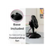 Neo mini clip base mount desk fan black Nexellus