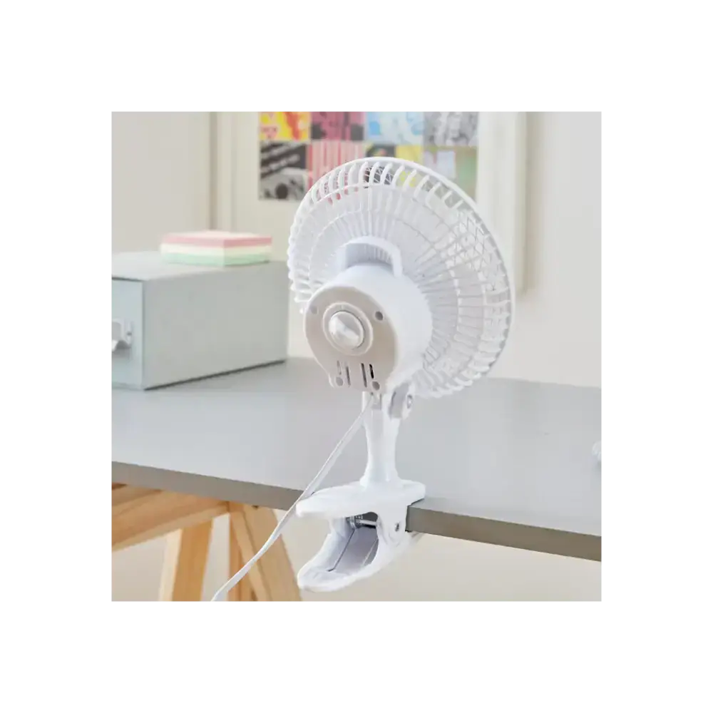 Neo mini clip base mount desk fan ? White Nexellus