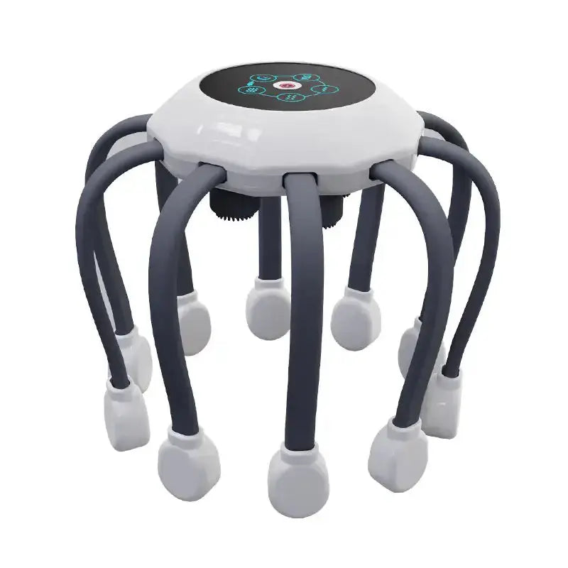 New arrivals spider soft electric silicone massage scalp massager head Nexellus