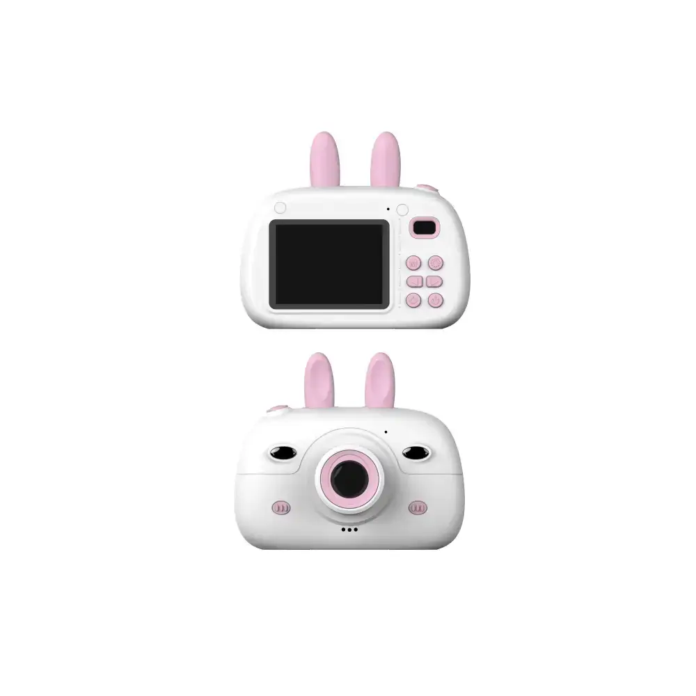 New children's camera rabbit ears cartoon mini small slr hd screen Nexellus