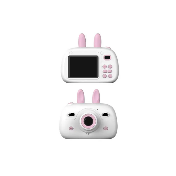 New children's camera rabbit ears cartoon mini small slr hd screen Nexellus