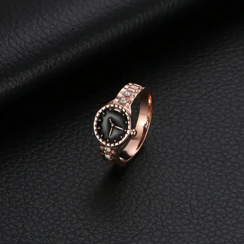 New creative watch fashion ring personality couple ring personality Nexellus