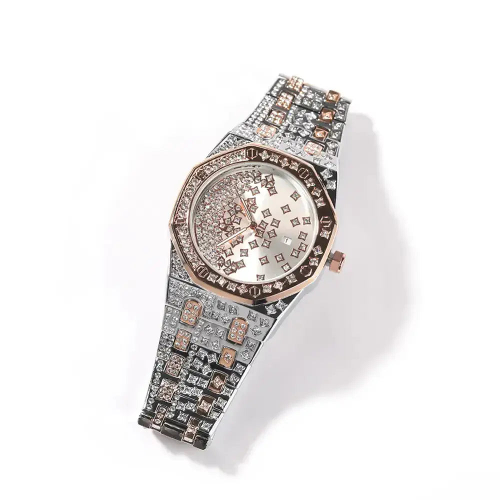 New diamond-studded star men's watch personality gypsophila large dial Nexellus