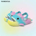 New gradient shark cartoon kids' slippers - trendy beach sandals for Nexellus