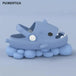 New gradient shark cartoon kids' slippers - trendy beach sandals for Nexellus