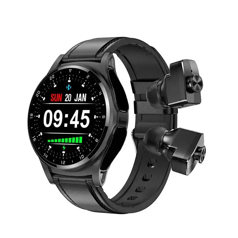 New gt66 smart watch tws bluetooth headset 2 in1 multi sport mode Nexellus