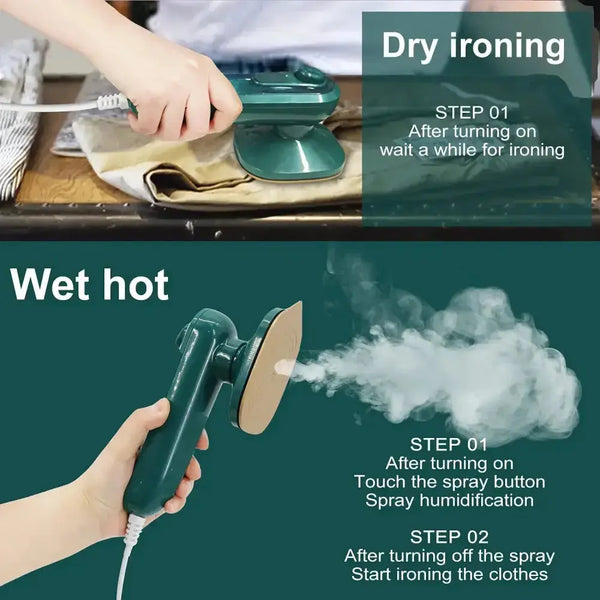 New handheld ironing machine portable household mini steam iron Nexellus