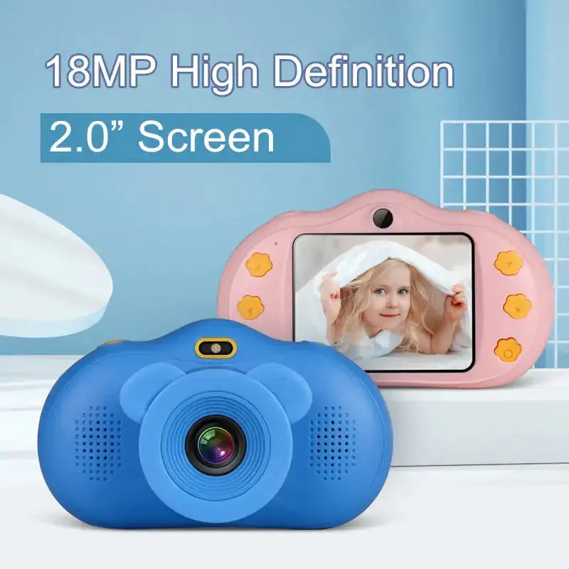 New kids digital camera 2.0 screen with flash kids gift toy video Nexellus