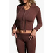 New knitted hooded women's suit, fashionable & cute two-piece Nexellus