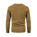 New men's casual solid color v-neck sweater cardigan sweater Nexellus