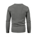 New men's casual solid color v-neck sweater cardigan sweater Nexellus