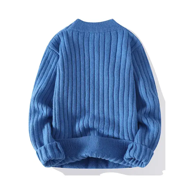 New men's loose casual round neck knitted sweater Nexellus